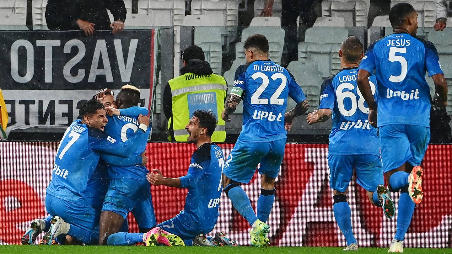 El Napoli es campeón de la Serie A 30 años después