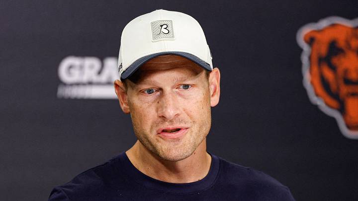 Chicago Bears head coach Ben Johnson