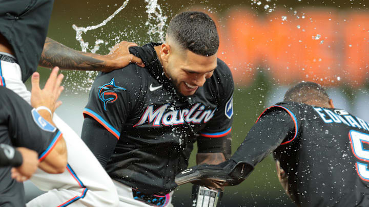 Agustín Ramírez hit a chopper that gave the Marlins a miraculous win.