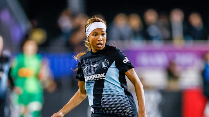 Midge Purce of Gotham FC Midge Purce of Gotham FC