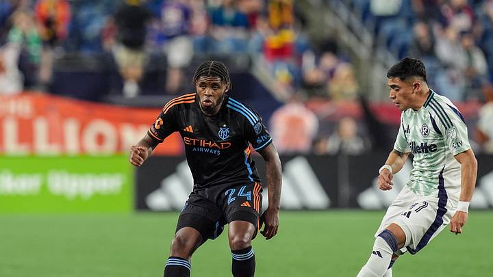 Tayvon Gray of NYCFC Tayvon Gray of NYCFC