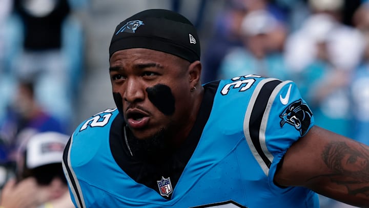 Carolina Panthers linebacker Trevin Wallace