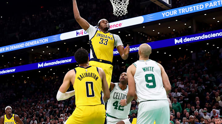 Boston Celtics, Indiana Pacers, Myles Turner, Derrick White, Jrue Holiday, NBA Trade Rumors, Bleacher Report