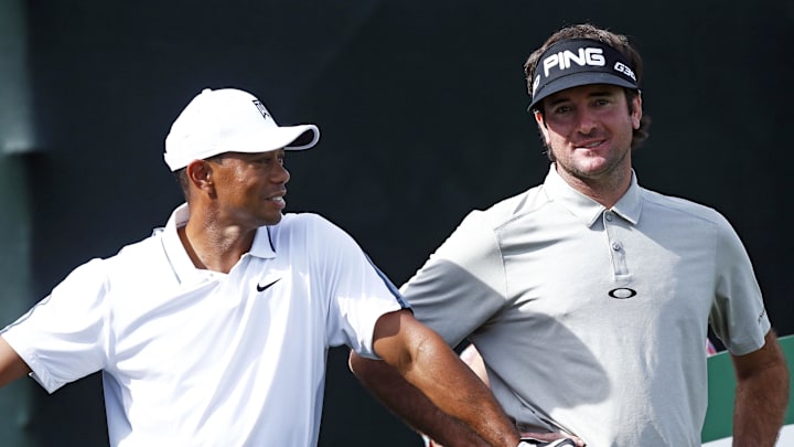 Bubba Watson is rooting for his friend Tiger Woods to get the treatment he needs after a rollover car crash. Bubba Watson is rooting for his friend Tiger Woods to get the treatment he needs after a rollover car crash.