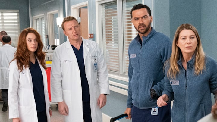 GREY'S ANATOMY on ABC - ABIGAIL SPENCER, KEVIN MCKIDD, JESSE WILLIAMS, ELLEN POMPEO