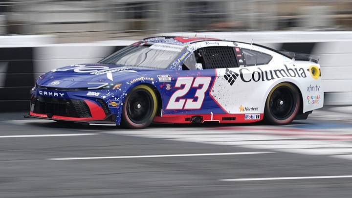 May 23, 2026; Concord, North Carolina, USA; 23XI Racing driver Bubba Wallace (23) during qualifying at Charlotte Motor Speedway. Mandatory Credit: Jim Dedmon-Imagn Images May 23, 2026; Concord, North Carolina, USA; 23XI Racing driver Bubba Wallace (23) during qualifying at Charlotte Motor Speedway. Mandatory Credit: Jim Dedmon-Imagn Images
