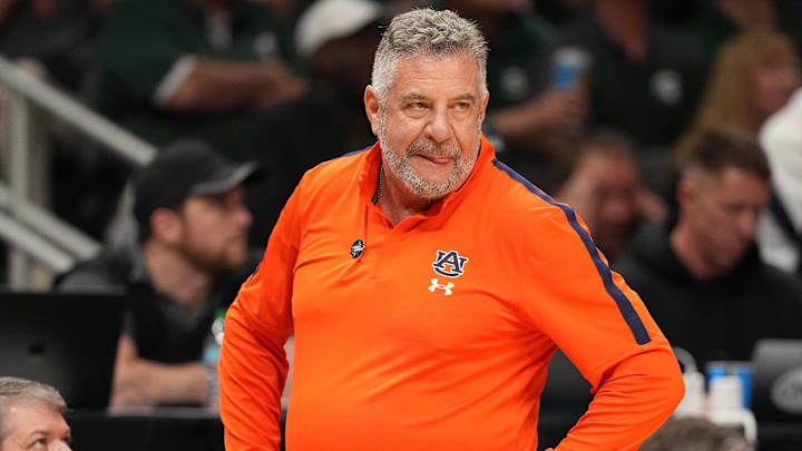 Auburn Tigers head coach Bruce Pearl