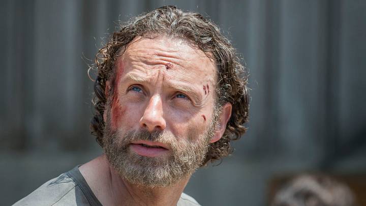 Andrew Lincoln as Rick Grimes - The Walking Dead _ Season 5, Episode 1 - Photo Credit: Gene Page/AMC Andrew Lincoln as Rick Grimes - The Walking Dead _ Season 5, Episode 1 - Photo Credit: Gene Page/AMC