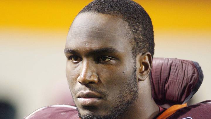 Oct 25, 2007; Blacksburg, VA, USA; Virginia Tech Hokies linebacker Xavier Adibi (11) dejectedly walks off the field after the Hokies last second 14-10 loss to the Boston College Eagles at Lane Stadium in Blacksburg, VA. Oct 25, 2007; Blacksburg, VA, USA; Virginia Tech Hokies linebacker Xavier Adibi (11) dejectedly walks off the field after the Hokies last second 14-10 loss to the Boston College Eagles at Lane Stadium in Blacksburg, VA.