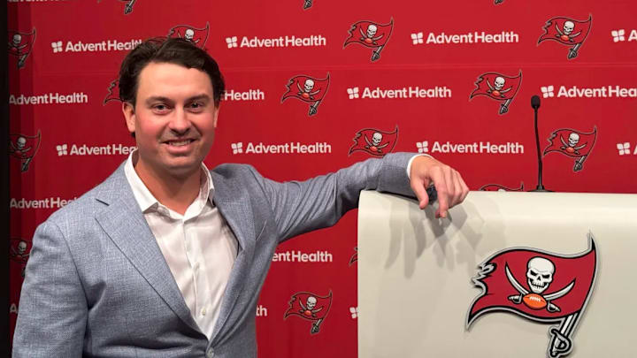Buccaneers offensive coordinator Josh Grizzard. 