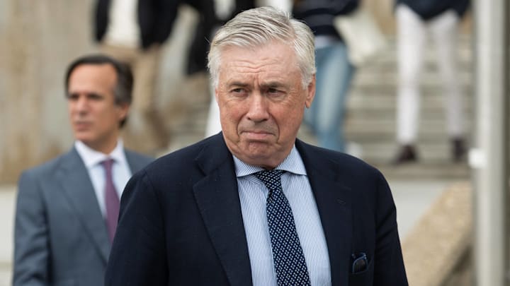 Carlo Ancelotti was sentenced for tax fraud in Madrid.