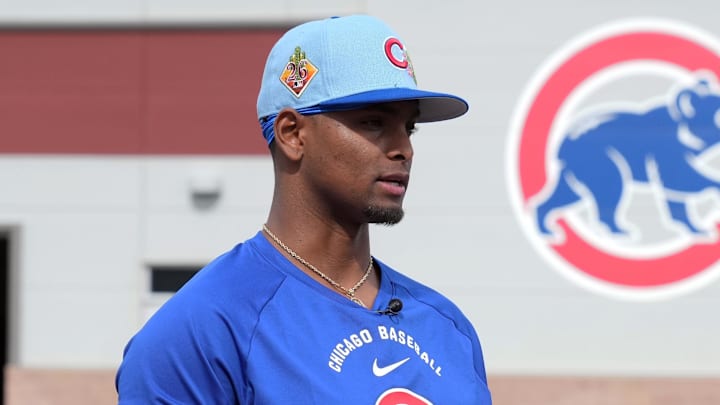 Chicago Cubs pitcher Edward Cabrera