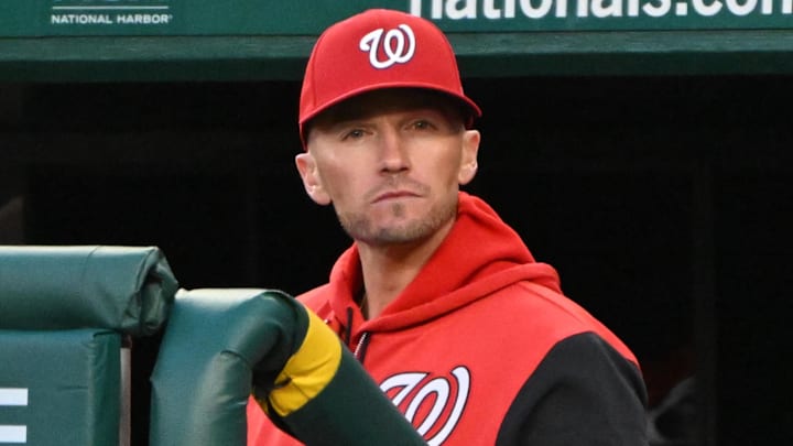 Washington Nationals manager Blake Butera