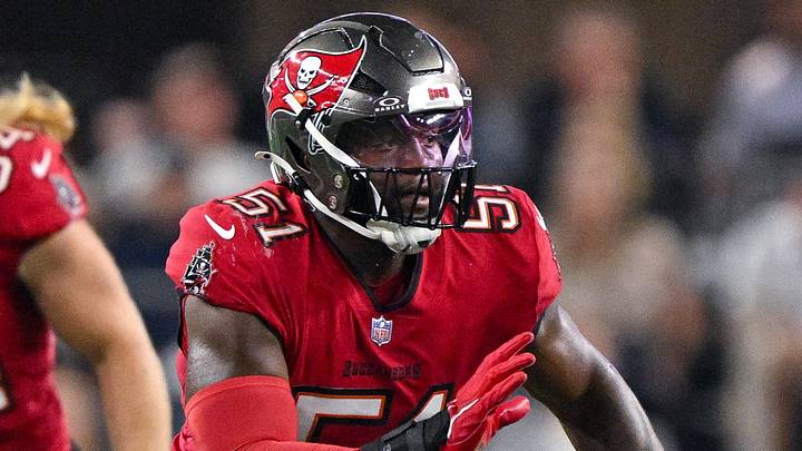 Oct 8, 2026; Arlington, Texas, USA; Tampa Bay Buccaneers linebacker David Walker (51) rushes the line during the game between the Cowboys and the Buccaneers at AT&T Stadium. Mandatory Credit: Jerome Miron-Imagn Images Oct 8, 2026; Arlington, Texas, USA; Tampa Bay Buccaneers linebacker David Walker (51) rushes the line during the game between the Cowboys and the Buccaneers at AT&T Stadium. Mandatory Credit: Jerome Miron-Imagn Images