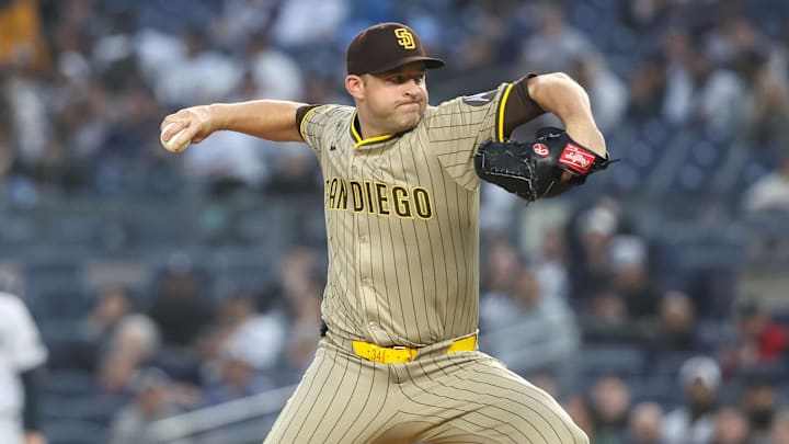 Starting pitcher Michael King re-signed with the Padres on a three-year, $75 million deal.
