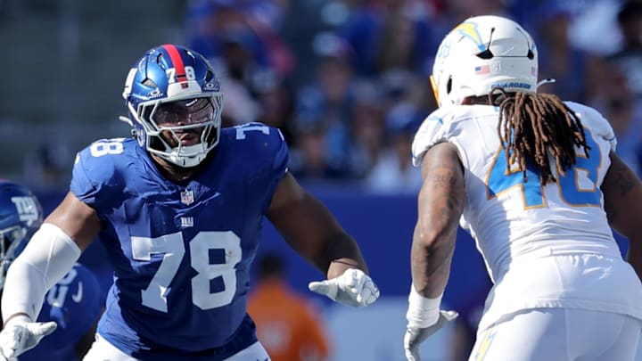 New York Giants offensive tackle Andrew Thomas has been pretty good this season after returning from injury. But he believes he hasn't been good enough.