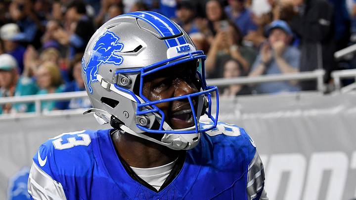 Detroit Lions wide receiver Jackson Meeks (83). Detroit Lions wide receiver Jackson Meeks (83).