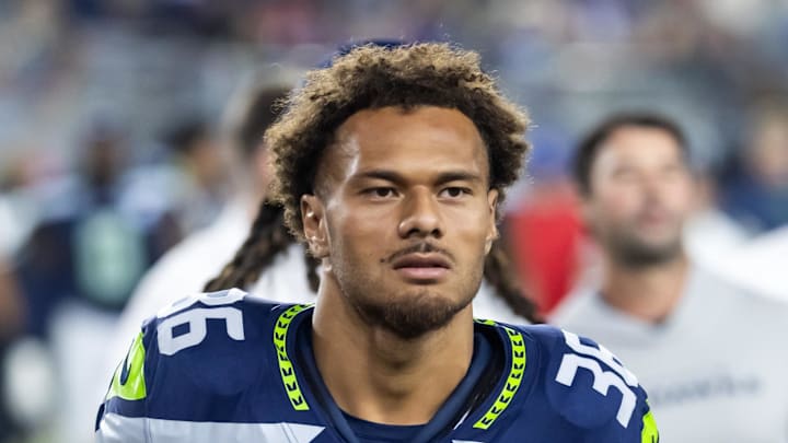 Seattle Seahawks running back George Holani 