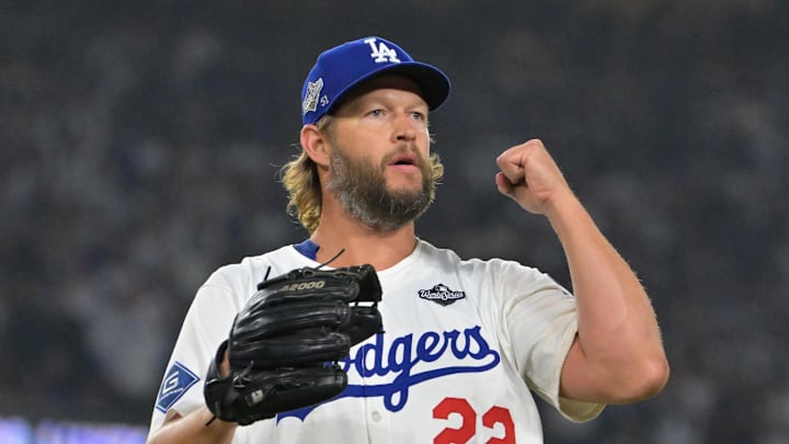 Former Dodgers pitcher Clayton Kershaw popped up as a top candidate for NBC’s MLB coverage next season.