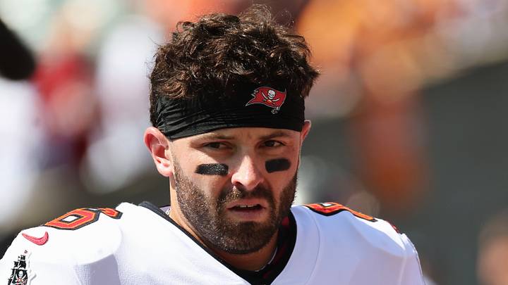 Sep 13, 2026; Cincinnati, Ohio, USA; Tampa Bay Buccaneers quarterback Baker Mayfield (6) warms up at Paycor Stadium. Mandatory Credit: Joseph Maiorana-Imagn Images Sep 13, 2026; Cincinnati, Ohio, USA; Tampa Bay Buccaneers quarterback Baker Mayfield (6) warms up at Paycor Stadium. Mandatory Credit: Joseph Maiorana-Imagn Images