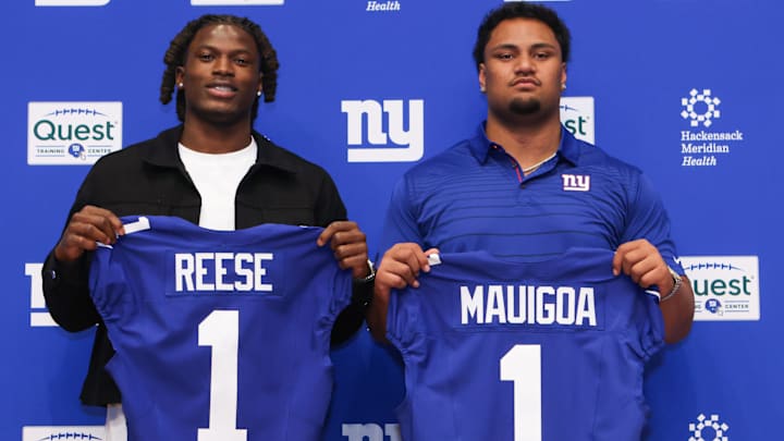 New York Giants - draft picks Arvell Reese and Francis Mauigoa