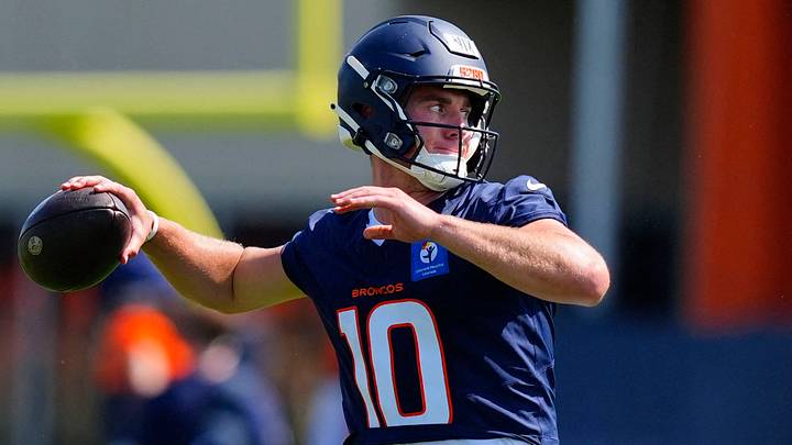 Denver Broncos quarterback Bo Nix Denver Broncos quarterback Bo Nix