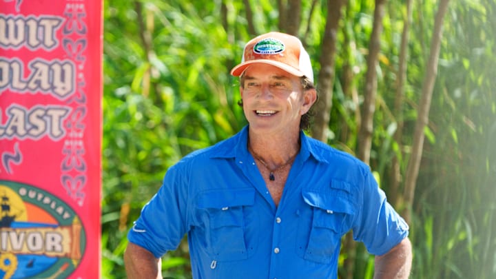 “If You’re Loyal to All, You’re Loyal to None” – Upon the losing group’s return from tribal, the remaining castaways are in utter disbelief after learning who was sent home. Stakes increase for this week’s immunity challenge when two immunity necklaces are up for grabs. Then, one player’s not-so-hidden immunity idol comes into focus during this week’s tribal council, on SURVIVOR, Wednesday, Nov. 19. Pictured: Jeff Probst. Photo: Robert Voets/CBS ©2025 CBS Broadcasting, Inc. All Rights Reserved.
