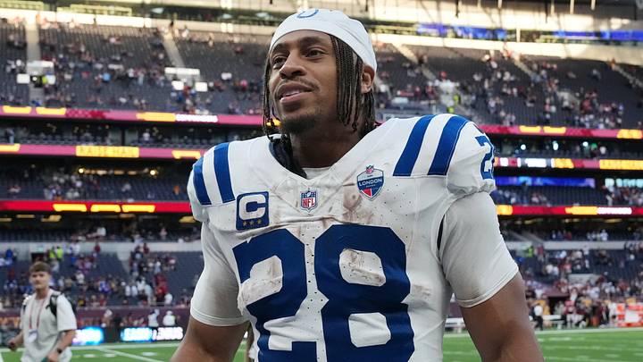 Indianapolis Colts running back Jonathan Taylor Indianapolis Colts running back Jonathan Taylor