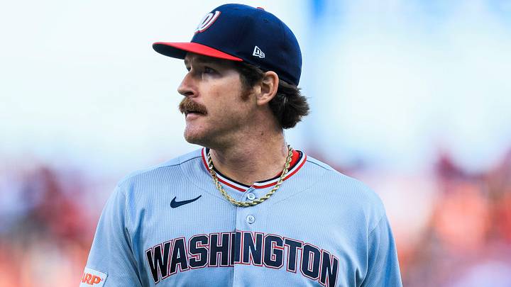 Washington Nationals starting pitcher Miles Mikolas Washington Nationals starting pitcher Miles Mikolas