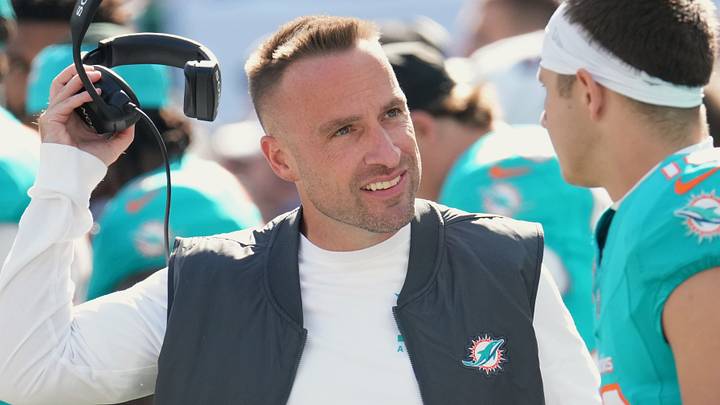 Miami Dolphins head coach Jeff Hafley Miami Dolphins head coach Jeff Hafley