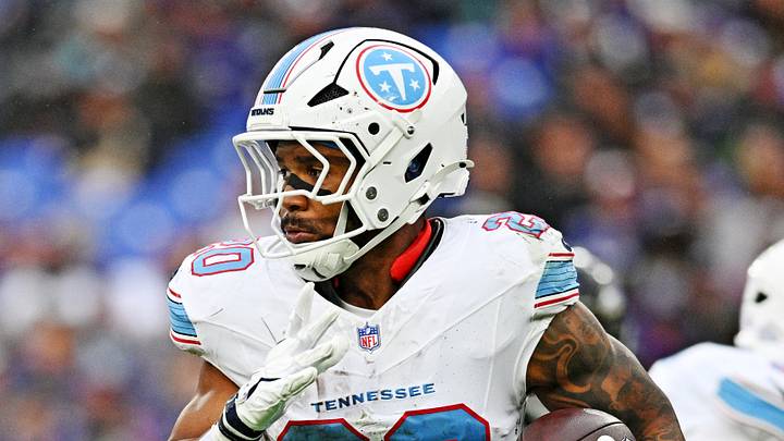 Tennessee Titans running back Tony Pollard Tennessee Titans running back Tony Pollard