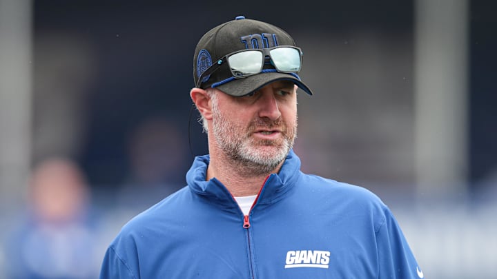 New York Giants defensive coordinator Shane Bowen 