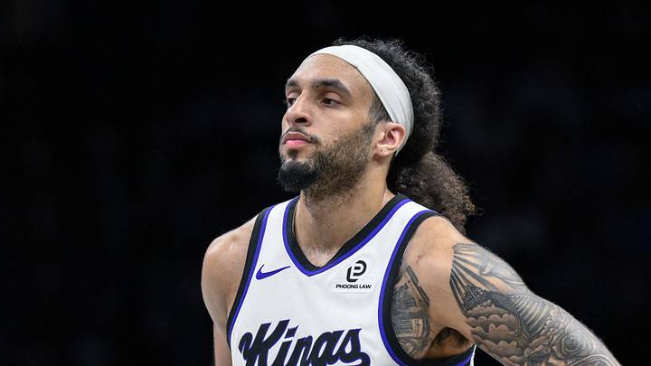 Mar 29, 2026; Brooklyn, New York, USA; Sacramento Kings guard Devin Carter (22) during the first half against the Brooklyn Nets at Barclays Center. Mandatory Credit: John Jones-Imagn Images Mar 29, 2026; Brooklyn, New York, USA; Sacramento Kings guard Devin Carter (22) during the first half against the Brooklyn Nets at Barclays Center. Mandatory Credit: John Jones-Imagn Images