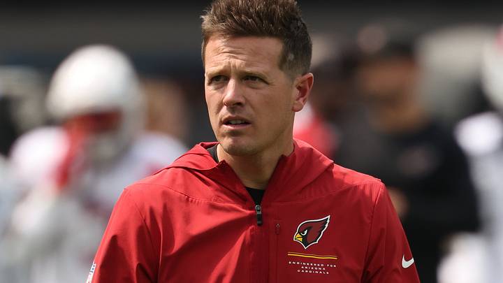 Sep 13, 2026; Inglewood, California, USA; Arizona Cardinals head coach Mike LaFleur on the field prior to a game against the Los Angeles Chargers at SoFi Stadium. Mandatory Credit: Kiyoshi Mio-Imagn Images Sep 13, 2026; Inglewood, California, USA; Arizona Cardinals head coach Mike LaFleur on the field prior to a game against the Los Angeles Chargers at SoFi Stadium. Mandatory Credit: Kiyoshi Mio-Imagn Images