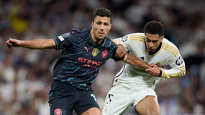 Real Madrid CF v Manchester City: Rodri - Jude Bellingham