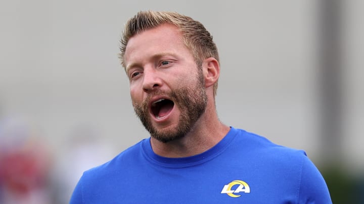 Los Angeles Rams head coach Sean McVay.