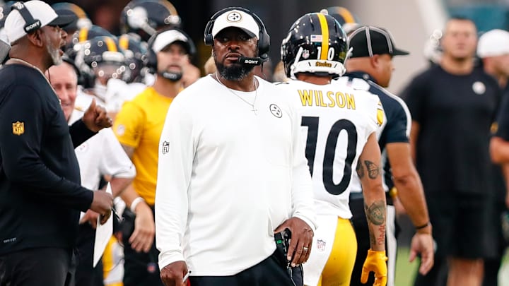 Pittsburgh Steelers head coach Mike Tomlin