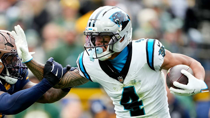 Carolina Panthers wide receiver Tetairoa McMillan