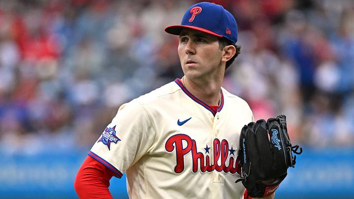 May 24, 2026; Philadelphia, Pennsylvania, USA; Philadelphia Phillies pitcher Andrew Painter (24) against the Cleveland Guardians at Citizens Bank Park. May 24, 2026; Philadelphia, Pennsylvania, USA; Philadelphia Phillies pitcher Andrew Painter (24) against the Cleveland Guardians at Citizens Bank Park.