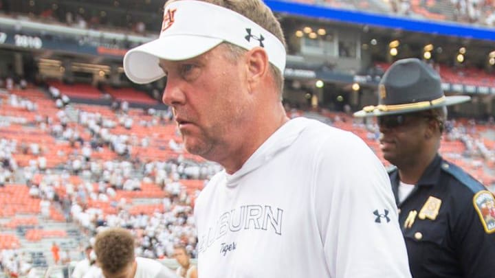 Hugh Freeze spoke to the illness that kept him from traveling with his Auburn football team before the Kentucky game