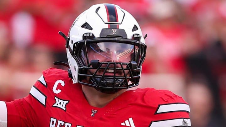 Texas Tech linebacker Jacob Rodriguez