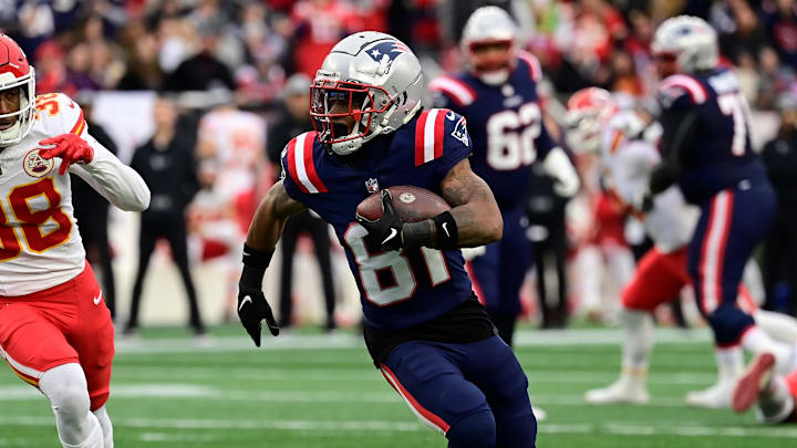  New England Patriots wide receiver Demario Douglas