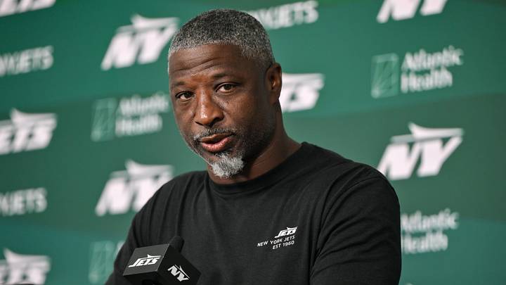 New York Jets head coach Aaron Glenn