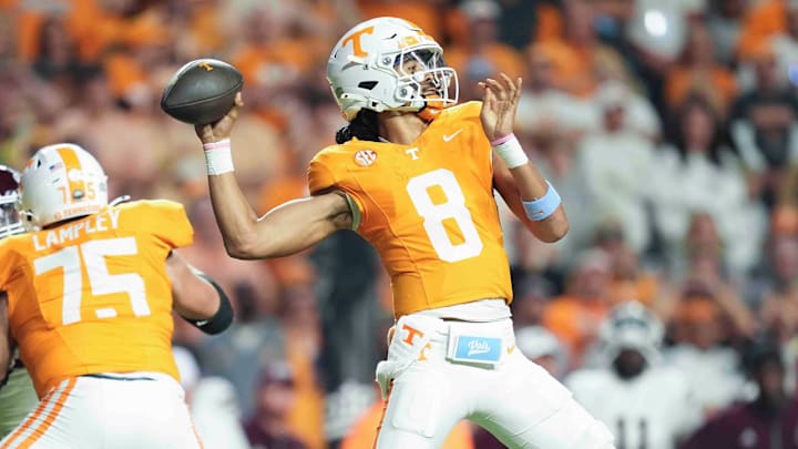 Tennessee Volunteers quarterback Nico Iamaleava hopes to play on Saturday against the Georgia Bulldogs after sustaining an injury.