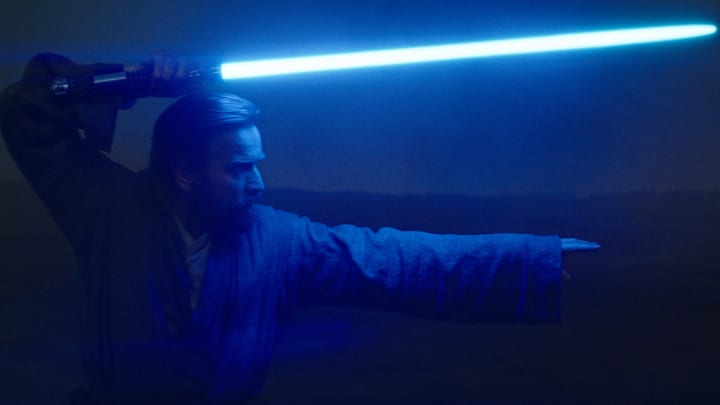 Obi-Wan Kenobi (Ewan McGregor) in Lucasfilm's OBI-WAN KENOBI, exclusively on Disney+. © 2022 Lucasfilm Ltd. & ™. All Rights Reserved.