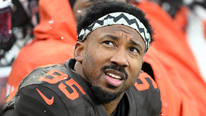 Cleveland Browns defensive end Myles Garrett