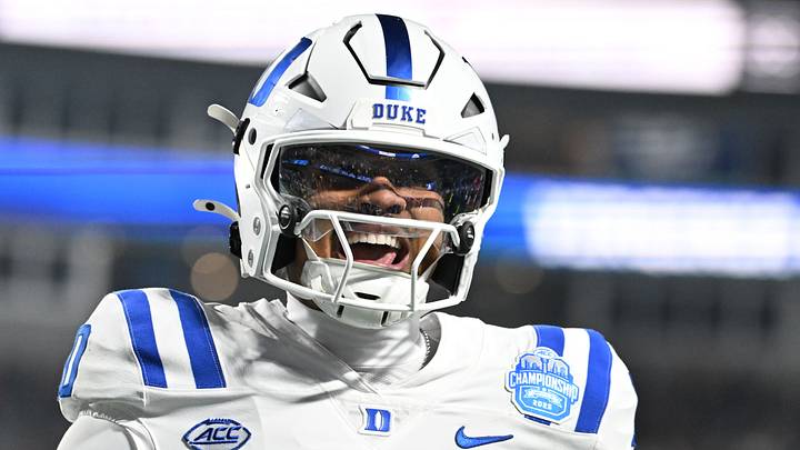 Former Duke Blue Devils quarterback Darian Mensah 
