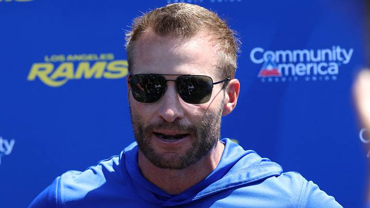 Los Angeles Rams head coach Sean McVay. Los Angeles Rams head coach Sean McVay.
