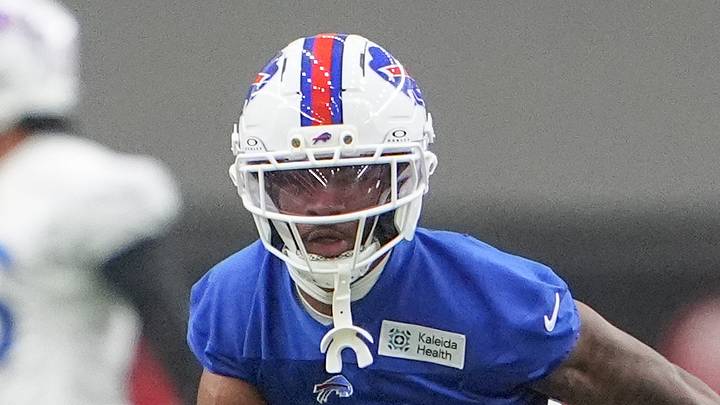 Jun 9, 2026; Orchard Park, NY, USA; Buffalo Bills cornerback Dee Alford (23) trains during Buffalo Bills Minicamp. Mandatory Credit: Gregory Fisher-Imagn Images Jun 9, 2026; Orchard Park, NY, USA; Buffalo Bills cornerback Dee Alford (23) trains during Buffalo Bills Minicamp. Mandatory Credit: Gregory Fisher-Imagn Images