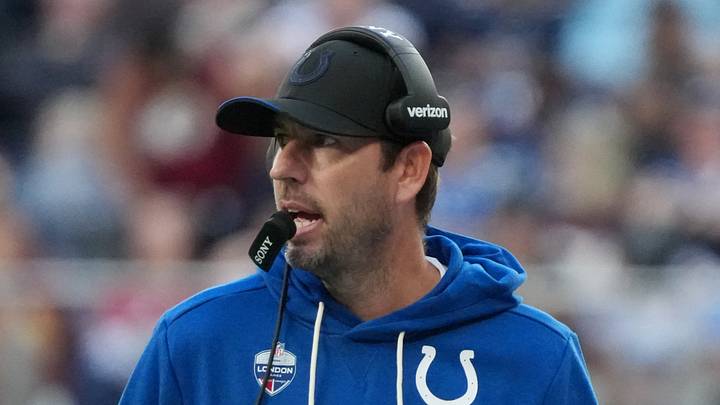 Indianapolis Colts head coach Shane Steichen walks on the sideline during the fourth quarter Indianapolis Colts head coach Shane Steichen walks on the sideline during the fourth quarter